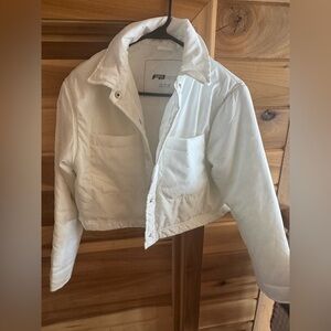 Cropped Cream Jacket